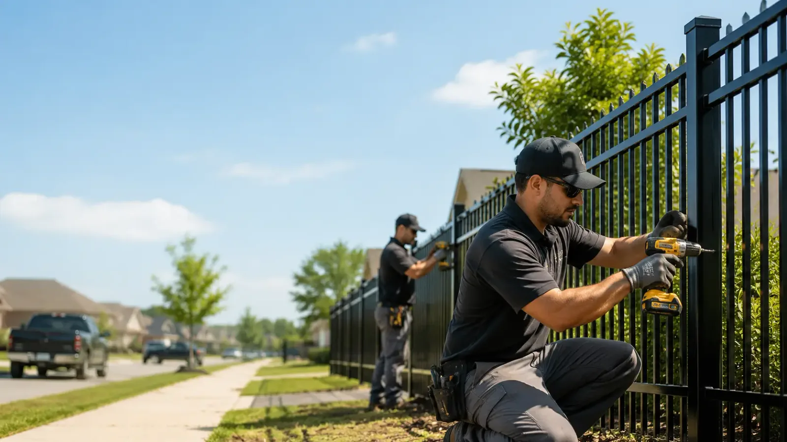 Metal Fence Installation in Harford, NY